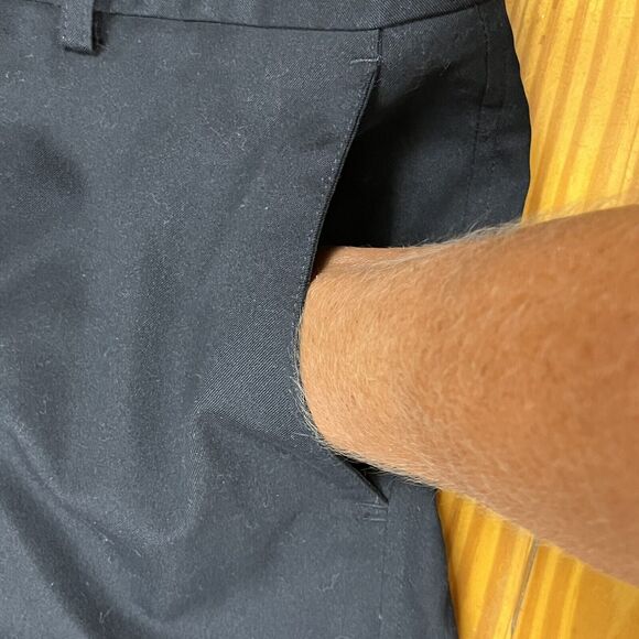 Under Armour Golf Work Pants Mens 38X30 Actual 40”Black Straight Leg Activewear - Picture 12 of 16